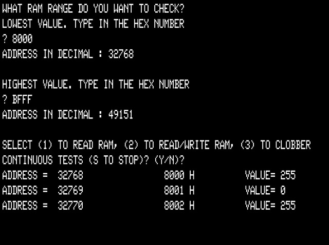 Ramtester program