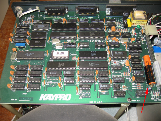 Kaypro 4 motherboard