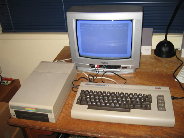 Commodore 64 with drive