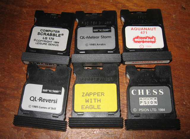 Sinclair QL Microdrive wafers