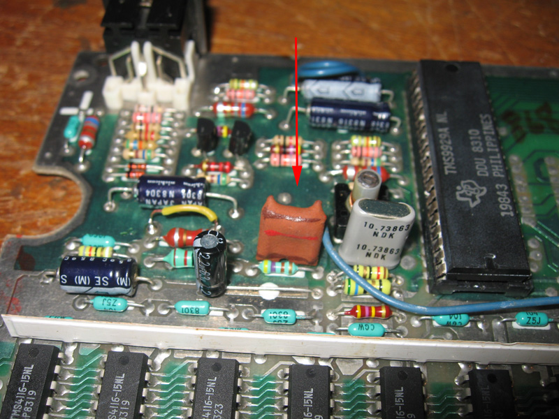 ti-99/4a faulty cap