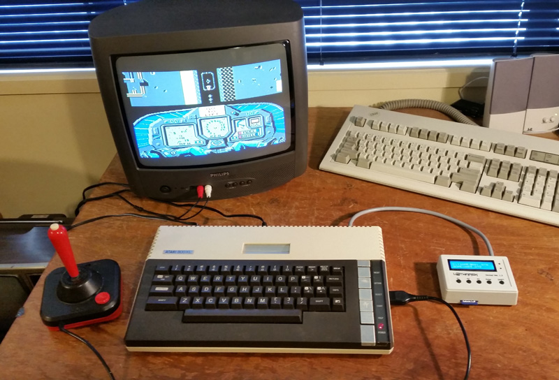 Atari 800xl and SIO2SD setup