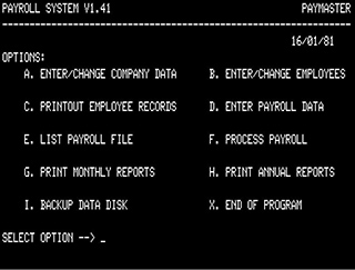 Paymaster Payroll System